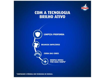 Imagem de Sabão em Pó Brilhante Limpeza Total Blindagem das Cores 1,6kg