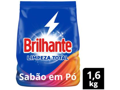 Imagem de Sabão em Pó Brilhante Limpeza Total Blindagem das Cores 1,6kg