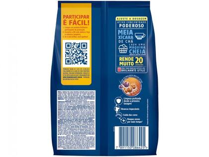 Imagem de Sabão em Pó Brilhante Limpeza Total Blindagem das - Cores Original 1,6kg