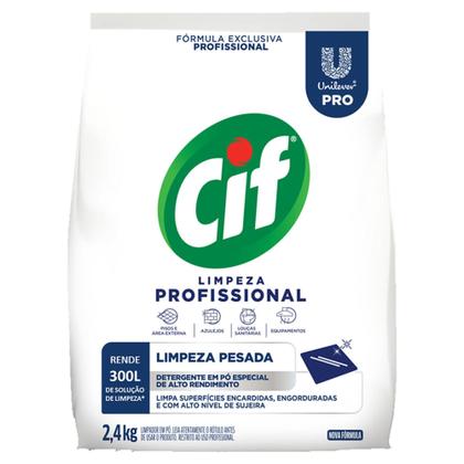 Imagem de Sabao em Pó Cif Limpeza Profissional 2,4kg