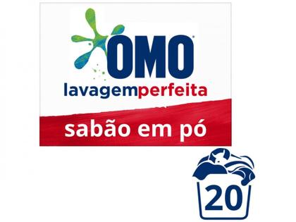 Imagem de Sabão em Pó Omo Lavagem Perfeita - 1,6kg