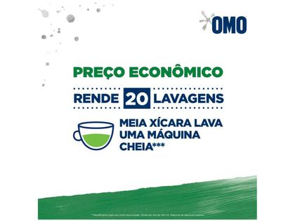 Imagem de Sabão em Pó Omo Lavagem Perfeita Sanitiza e Higieniza Concentrado 1,6kg