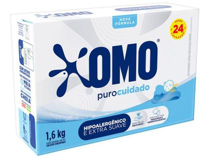 Imagem de Sabão em Pó Omo Puro Cuidado Toque de Aveia 1,6Kg