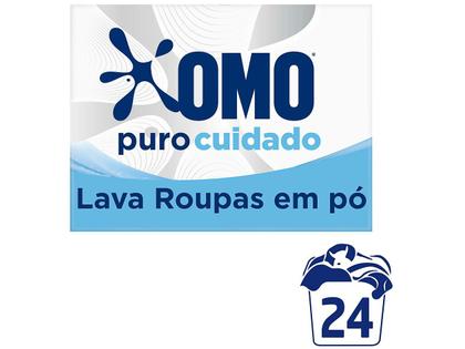 Imagem de Sabão em Pó Omo Puro Cuidado Toque de Aveia 1,6Kg