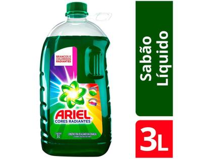 Imagem de Sabão Líquido Ariel Cores Radiantes - 3L