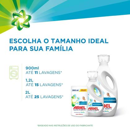 Imagem de Sabão Líquido Ariel Suave e Gentil 2L