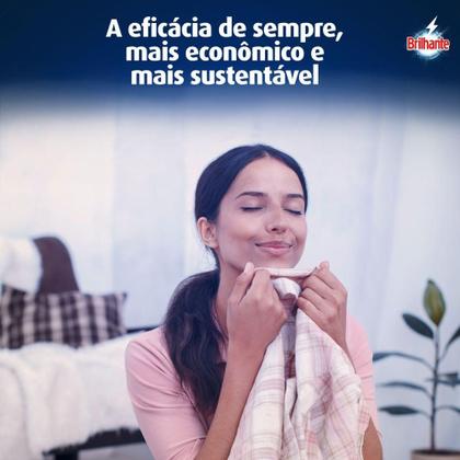 Imagem de Sabão Líquido Brilhante Roupas Brancas e Coloridas Limpeza Total 3L