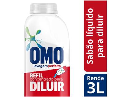 Imagem de Sabão Líquido Concentrado Omo Lavagem Perfeita - Refil 500ml