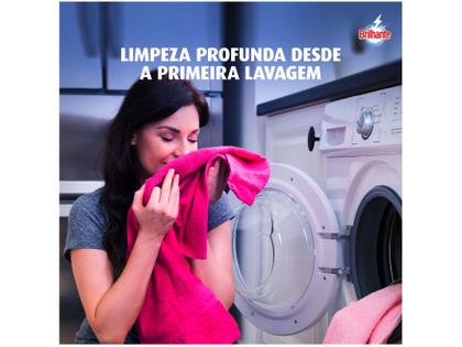 Sabão Líquido Lava Roupas Brilhante Limpeza Total 3L Imagem de Sabão Líquido Lava Roupas Brilhante Limpeza Total 3L