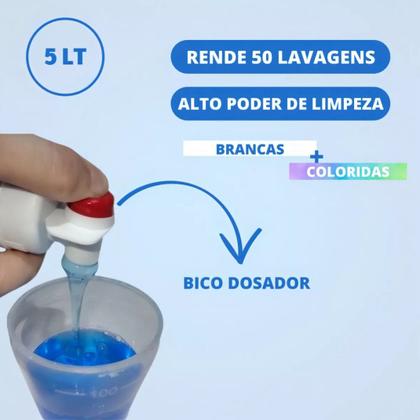 Imagem de Sabão Liquido Lava Roupas Ultimate Clean Lavanda 5 L
