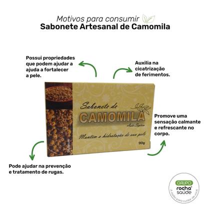 Imagem de Sabonete Artesanal de Camomila - 90g