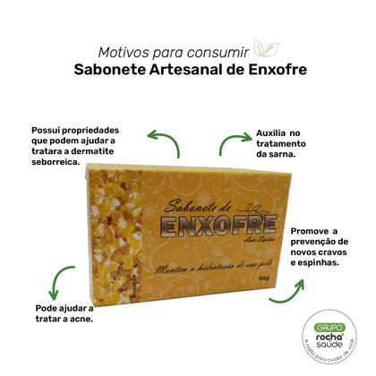 Imagem de Sabonete Artesanal de Enxofre - 90g