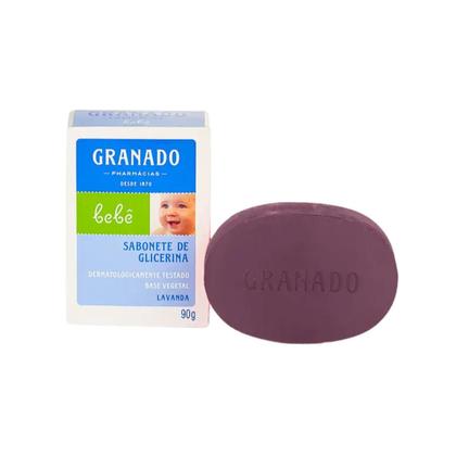 Imagem de Sabonete Barra de Glicerina Granado Bebê Lavanda 90g