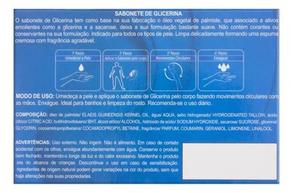 Imagem de Sabonete Barra de Glicerina Neutro Arte Nativa Caixa 100g