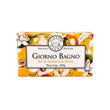 Imagem de Sabonete barra Giorno bagno flor de laranjeira e Vetiver 180g