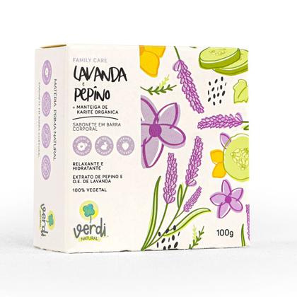Imagem de Sabonete Corporal Relaxante Vegano com Lavanda Verdi Natural