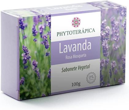 Imagem de Sabonete de Lavanda & Rosa Mosqueta - Aromaterapia - Vegano, Cruelty-free - 100g