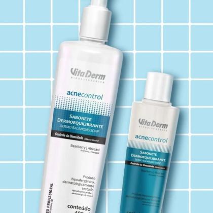 Imagem de Sabonete Dermoequilibrante 400ml Vita Derm Acne Control
