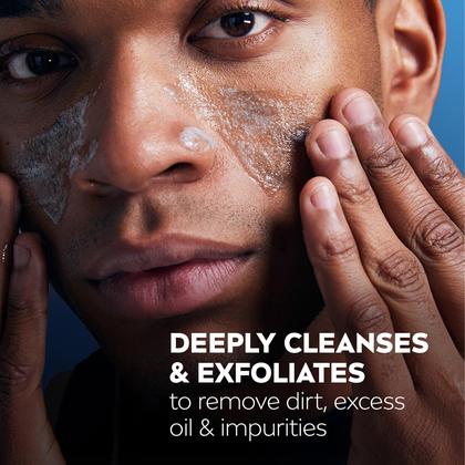 Imagem de Sabonete e esfoliante facial Nivea Men Deep Clean com carvão vegetal 75mL x3