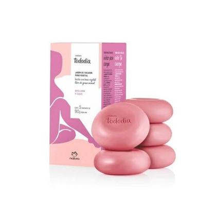 Imagem de Sabonete Em Barra Avelã Com Cassis 5 Unidade 90g. - Natura