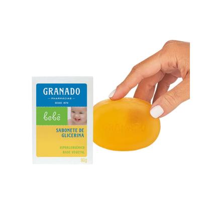 Imagem de Sabonete em Barra de Glicerina Granado Bebê Tradicional 90g