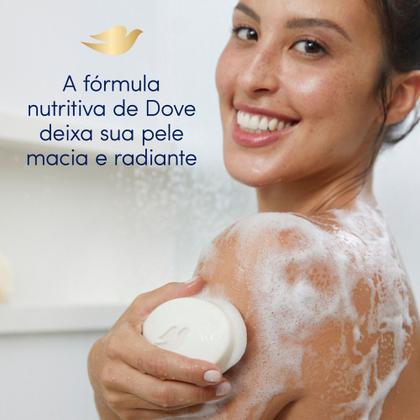 Imagem de Sabonete em Barra Dove Original com 6 Unidades de 90g cada Leve Mais Por Menos