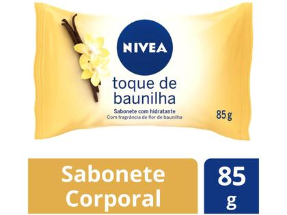 Imagem de Sabonete Em Barra Hidratante Nivea Toque De Baunilha 85g