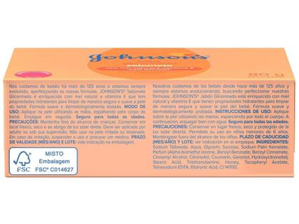 Imagem de Sabonete em Barra Infantil Johnsons Baby - Active Baby Glicerinado - 80g