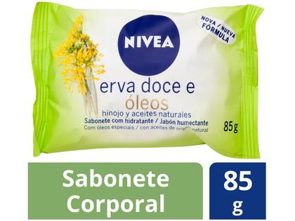 Imagem de Sabonete em Barra Nivea Erva Doce e Óleos 85g