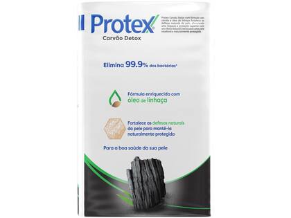 Sabonete em Barra para o Corpo e Rosto Protex Carvão Detox 85g 8