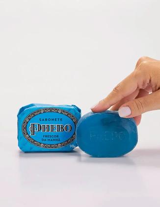 Imagem de Sabonete em Barra Phebo Glicerinado Frescor da Manhã 90g