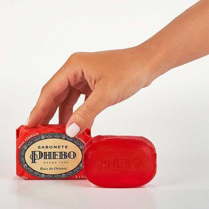 Imagem de Sabonete em Barra Raiz do Oriente Phebo 90g