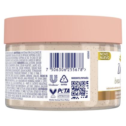 Imagem de Sabonete Esfoliante Coco & Açúcar Mascavo Dove Beauty Scrub Pote 280g