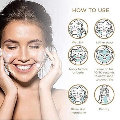 Imagem de Sabonete esfoliante OMIC Lighten-Up Lactic Acid 200g com karité