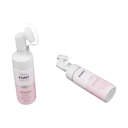 Imagem de Sabonete Espuma Mousse Facial Efeito Matte Rosa Mosqueta FortSkin 150ml Fortlife