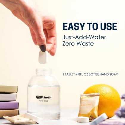 Imagem de Sabonete espumante para mãos reabastece flowcheer, pacote com 12 unidades de 2,8 L