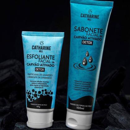 Imagem de Sabonete Facial Carvão Ativado Catharine Hill 100ml 5027/2