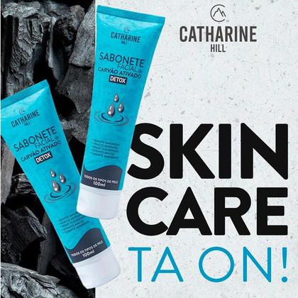 Imagem de Sabonete Facial Carvão Ativado Catharine Hill 100ml 5027/2