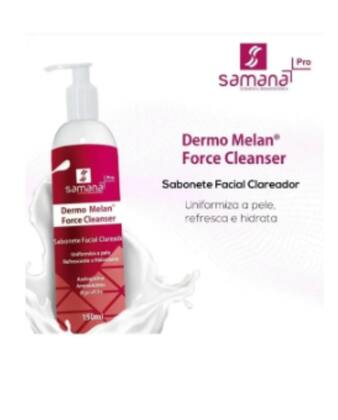 Imagem de Sabonete Facial Clareador Dermo Melan Force Cleanser 150ml Samana