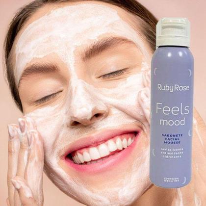 Imagem de Sabonete Facial Mousse Ruby Rose Feels Mood Hb322