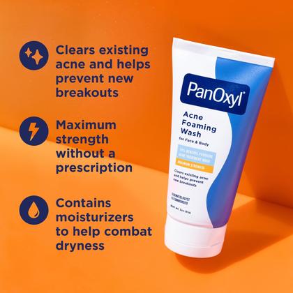 Imagem de Sabonete Facial PanOxyl Acne Foaming 10% - 90ml