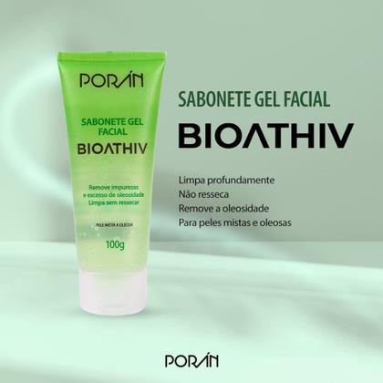 Imagem de Sabonete Gel Facial Bioathiv 100g Poran