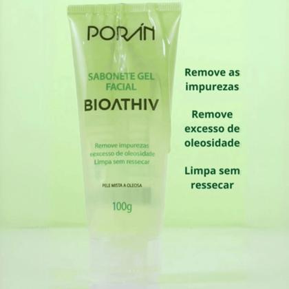 Imagem de Sabonete Gel Facial Bioathiv Peles Oleosas Acneicas 100g