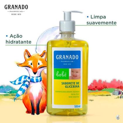 Imagem de Sabonete Granado cabeça aos pes glicerina 500ml