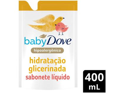 Imagem de Sabonete Infantil Líquido Dove Baby Hidratação Glicerinada Refil 400ml