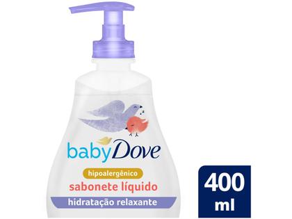 Imagem de Sabonete Infantil Líquido Relaxante de Glicerina Baby Dove Hora de Dormir 400ml
