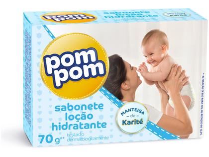 Imagem de Sabonete Infantil Pom Pom Hidratante 70gr - 5 Unidades