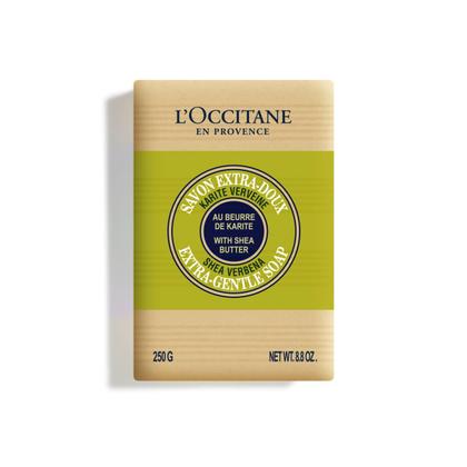 Imagem de Sabonete L'Occitane de manteiga de karité extra suave e cítrica verbena 250ml