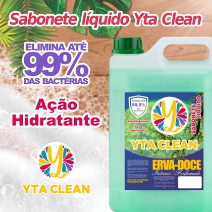 Imagem de Sabonete Líquido Com Hidratante ALOE VERA Yta Clean 5 Litros
