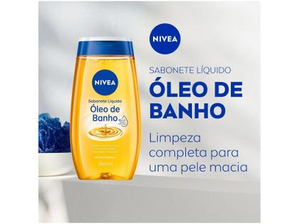 Imagem de Sabonete Líquido Corporal Nivea Óleo de Banho - 200ml